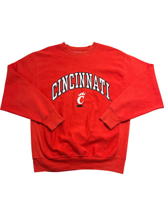 Vintage Red Whack Vintage Crewneck Sweatshirt Cincinnati (M)