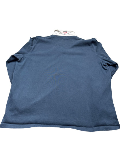 Vintage Blue England Rugby Shirt (L)