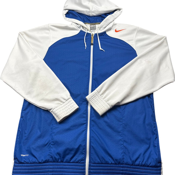 Vintage Blue Nike Hoodie 2010s (XXL)