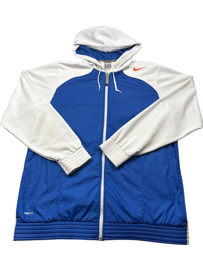 Vintage Blue Nike Hoodie 2010s (XXL)
