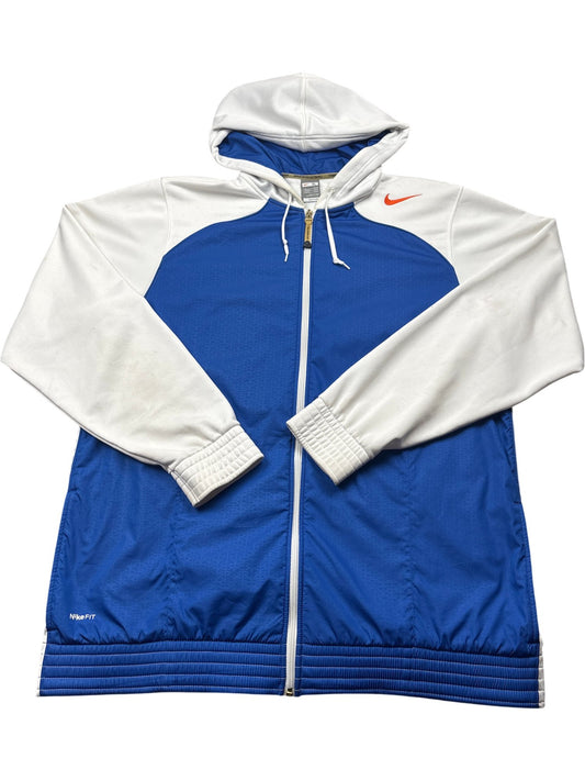 Vintage Blue Nike Hoodie 2010s (XXL)