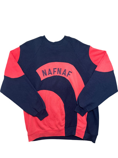 Vintage Blue Naf Naf Sweatshirt 90s (XL)