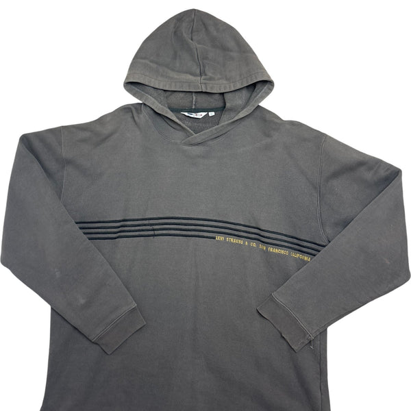 Vintage Grey Levi Strauss Hoodie (XL)