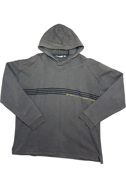 Vintage Grey Levi Strauss Hoodie (XL)