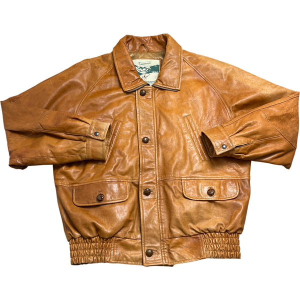 Vintage Brown Whack Vintage Jacket 90s (XL)