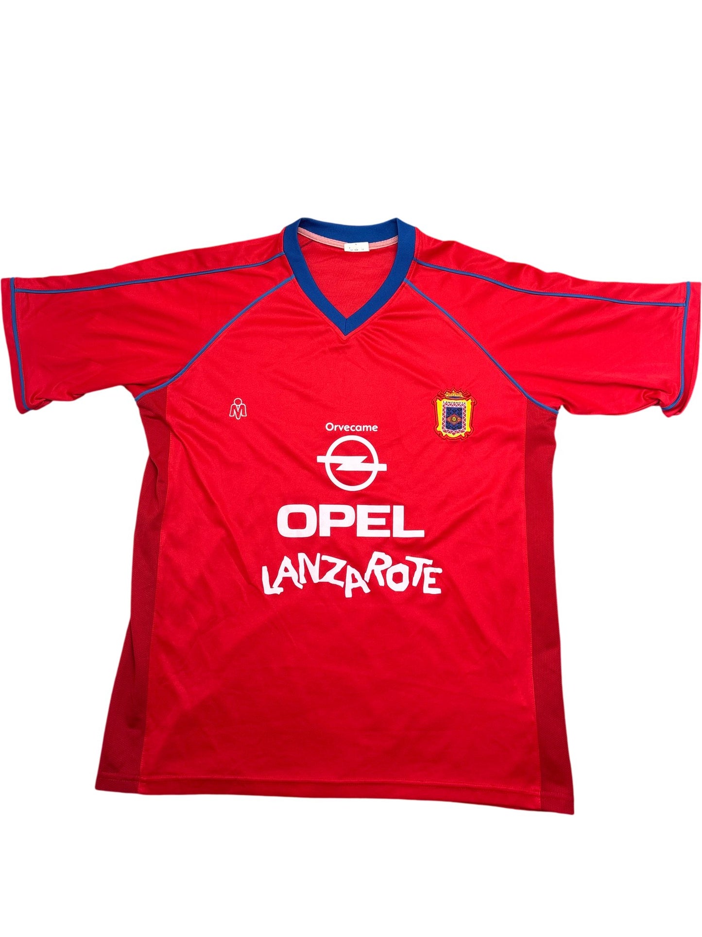 Vintage Red Opel Lanzarote Soccer Jersey (XL)