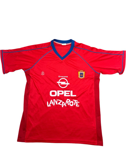 Vintage Red Opel Lanzarote Soccer Jersey (XL)