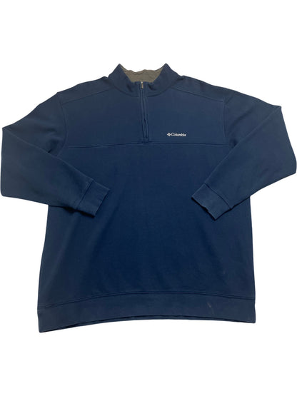 Vintage Navy Columbia Crewneck Sweatshirt (XXL)