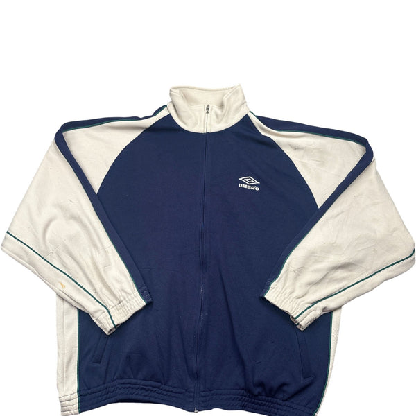 Vintage Blue Umbro Track Jacket (XL)