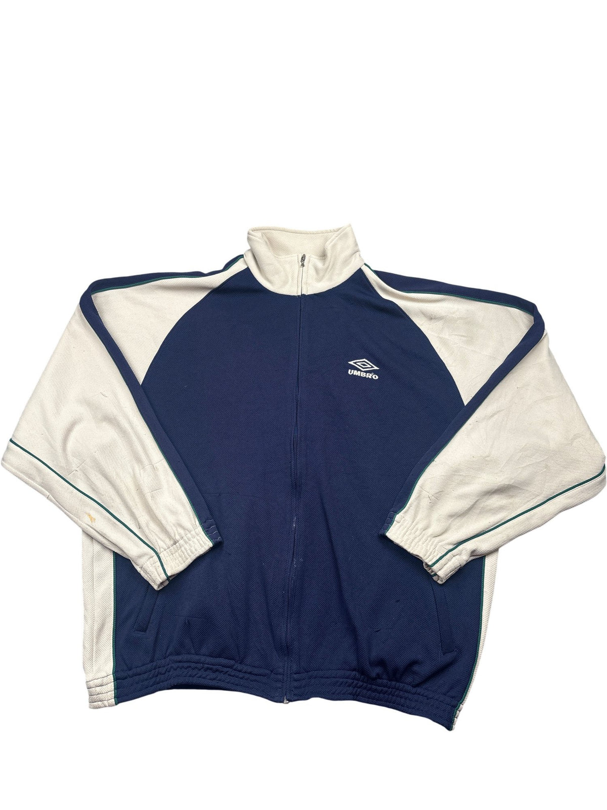 Vintage Blue Umbro Track Jacket (XL)