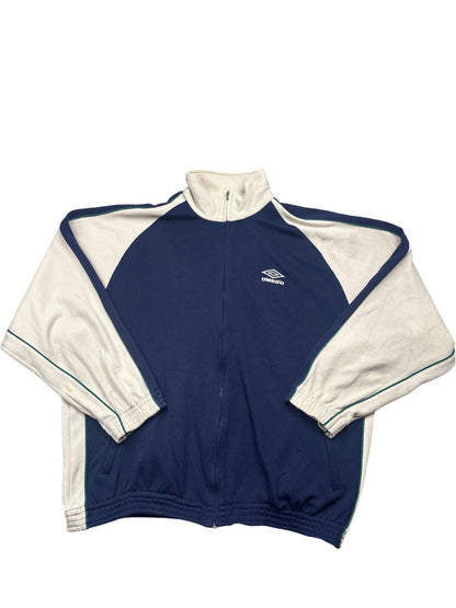 Vintage Blue Umbro Track Jacket (XL)