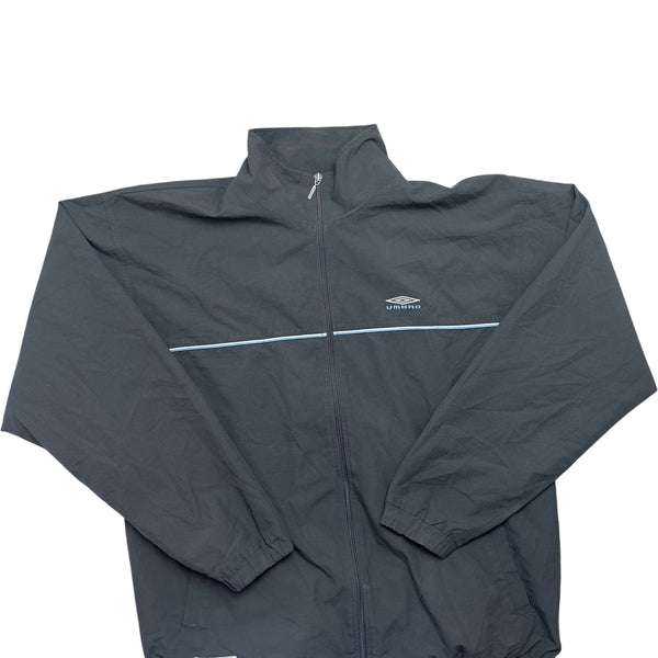 Vintage Black Umbro Track Jacket 90s (L)