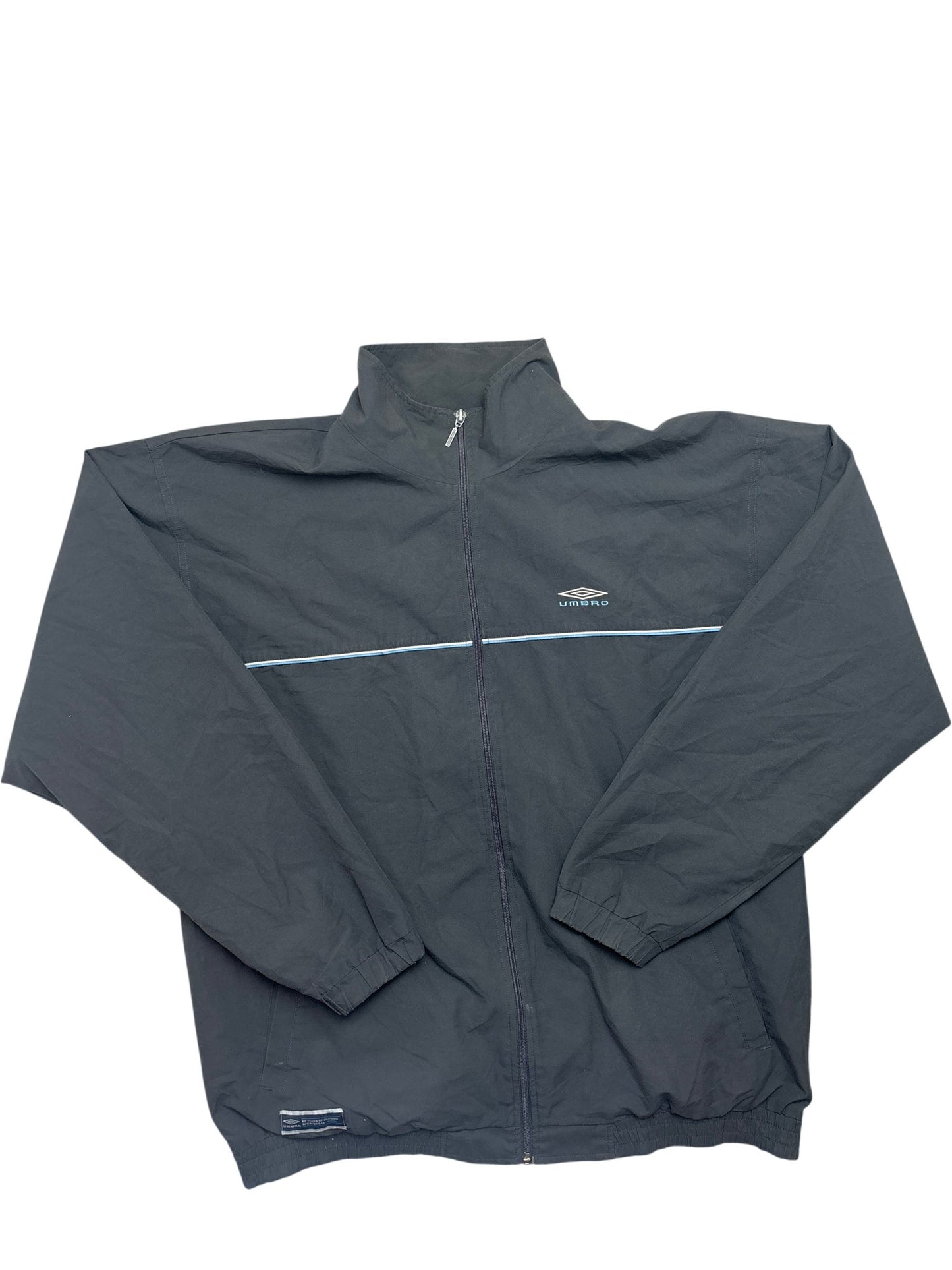 Vintage Black Umbro Track Jacket 90s (L)