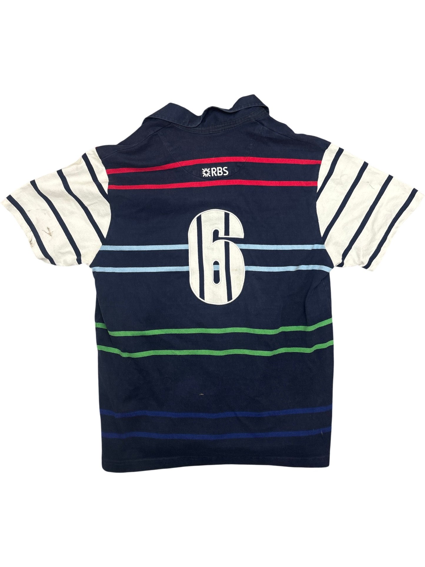 Vintage Navy Canterbury Rugby Polo 6 Nations (L)