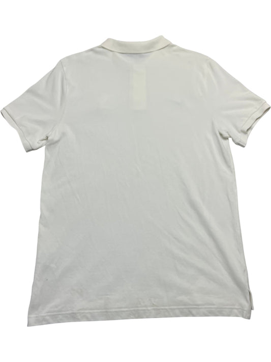 Vintage White Nike Polo Tottenham Football Shirt (L)