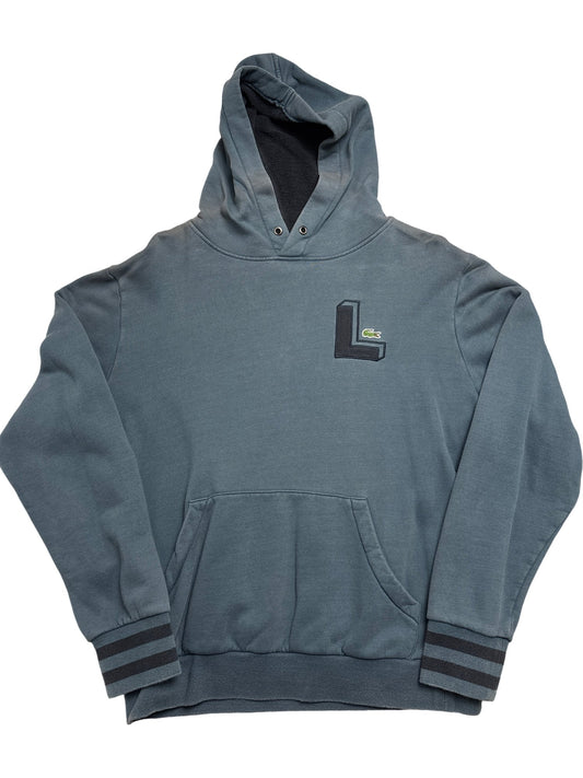 Vintage Blue Lacoste Hoodie (M)
