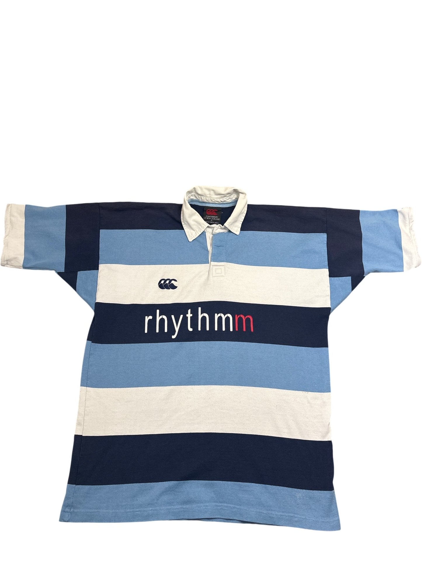 Vintage Blue Canterbury Rugby Shirt 90s (XL)