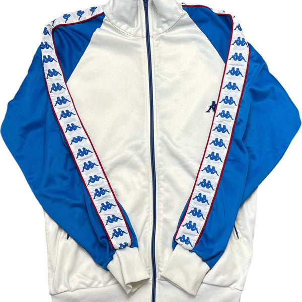 Vintage White Kappa Track Jacket  (M)