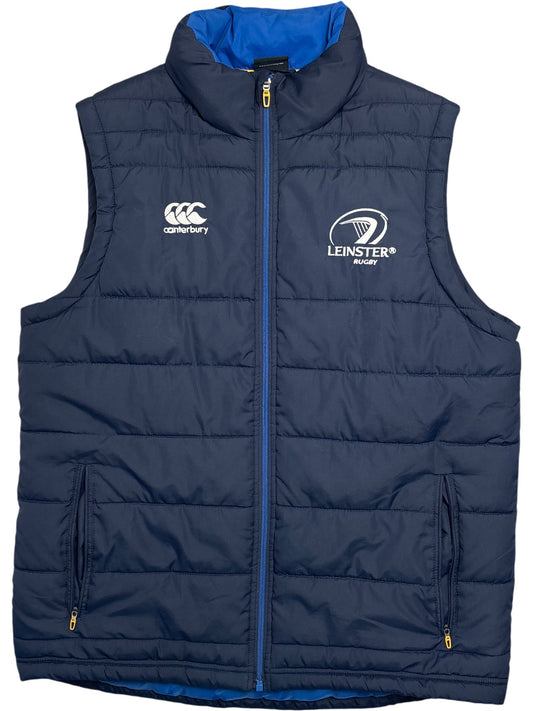 Vintage Navy Canterbury Rugby Vest Leinster (M)