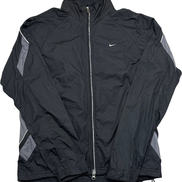 Vintage Black Nike Windbreaker Jacket  (M)