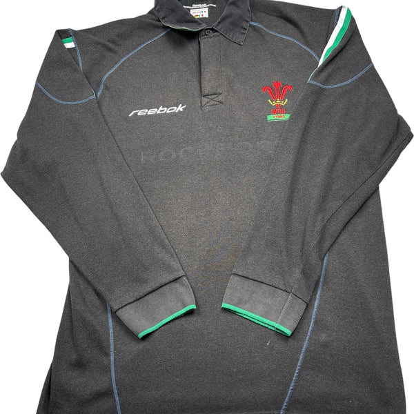 Vintage Grey Whack Vintage Rugby Shirt (S)