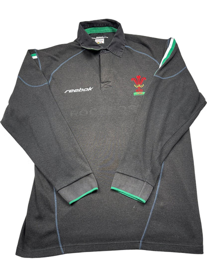 Vintage Grey Whack Vintage Rugby Shirt (S)