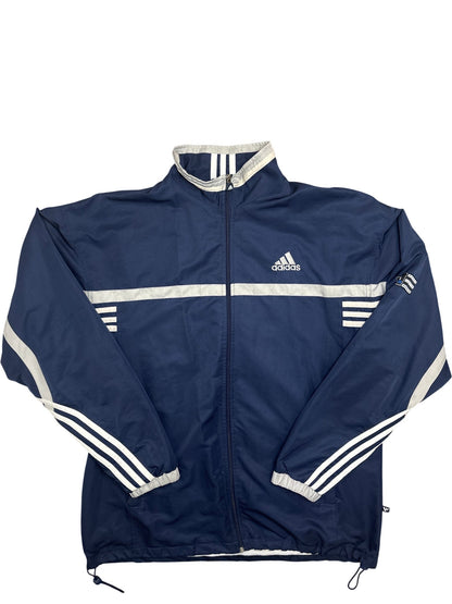 Vintage Navy Adidas Windbreaker 2XL (XXL)