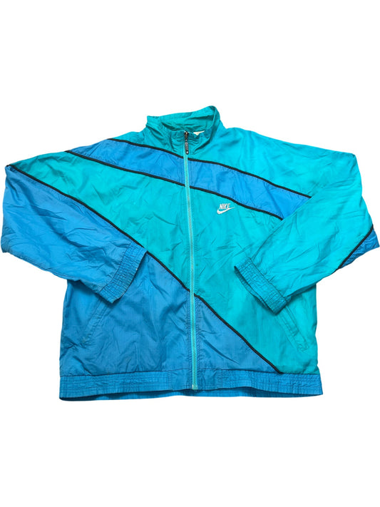 Vintage Blue Nike Windbreaker 90s (L)