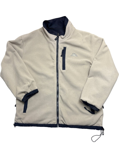 Vintage Beige Kappa Fleece Jacket 90s (L)