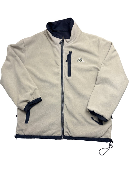 Vintage Beige Kappa Fleece Jacket 90s (L)