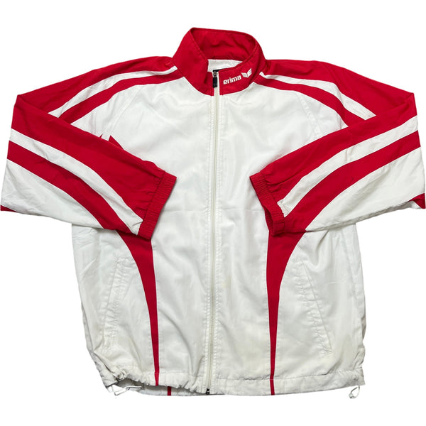 Vintage Red Erima Track Jacket Austria (L)