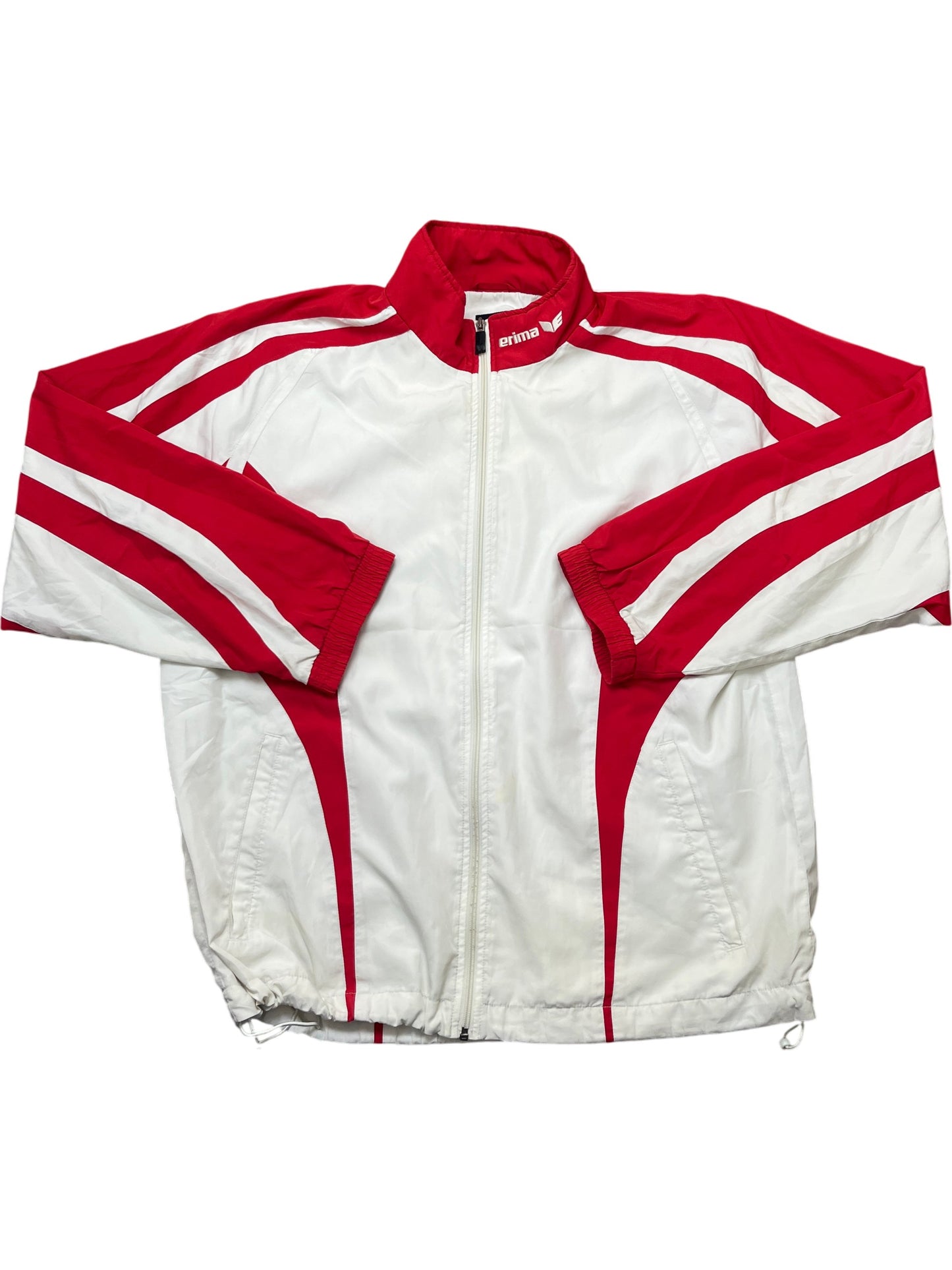 Vintage Red Erima Track Jacket Austria (L)
