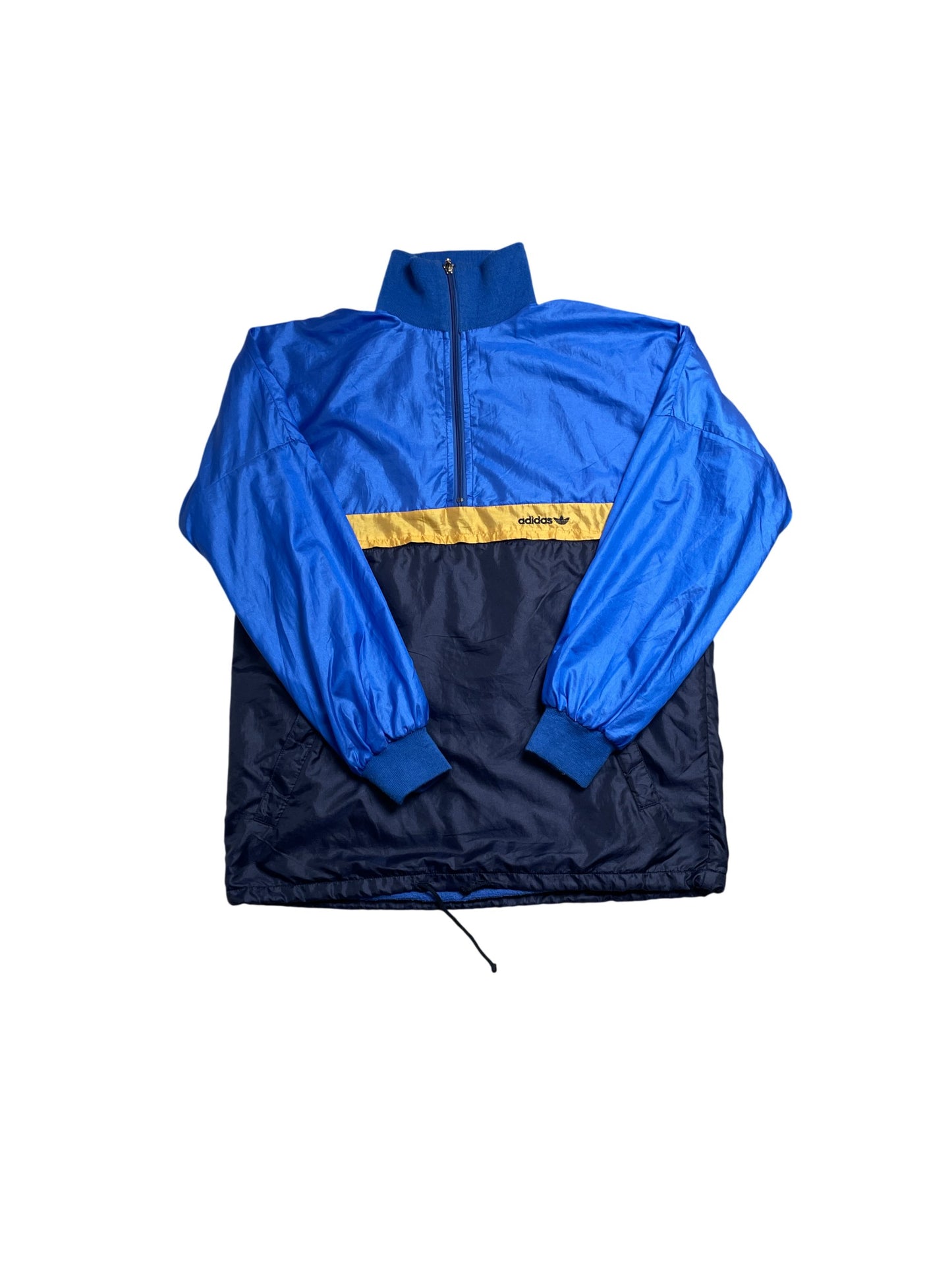 Vintage Blue Adidas Windbreaker Y2K (M)
