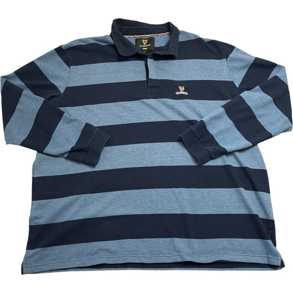 Vintage Blue Guinness Rugby Shirt (XXL)
