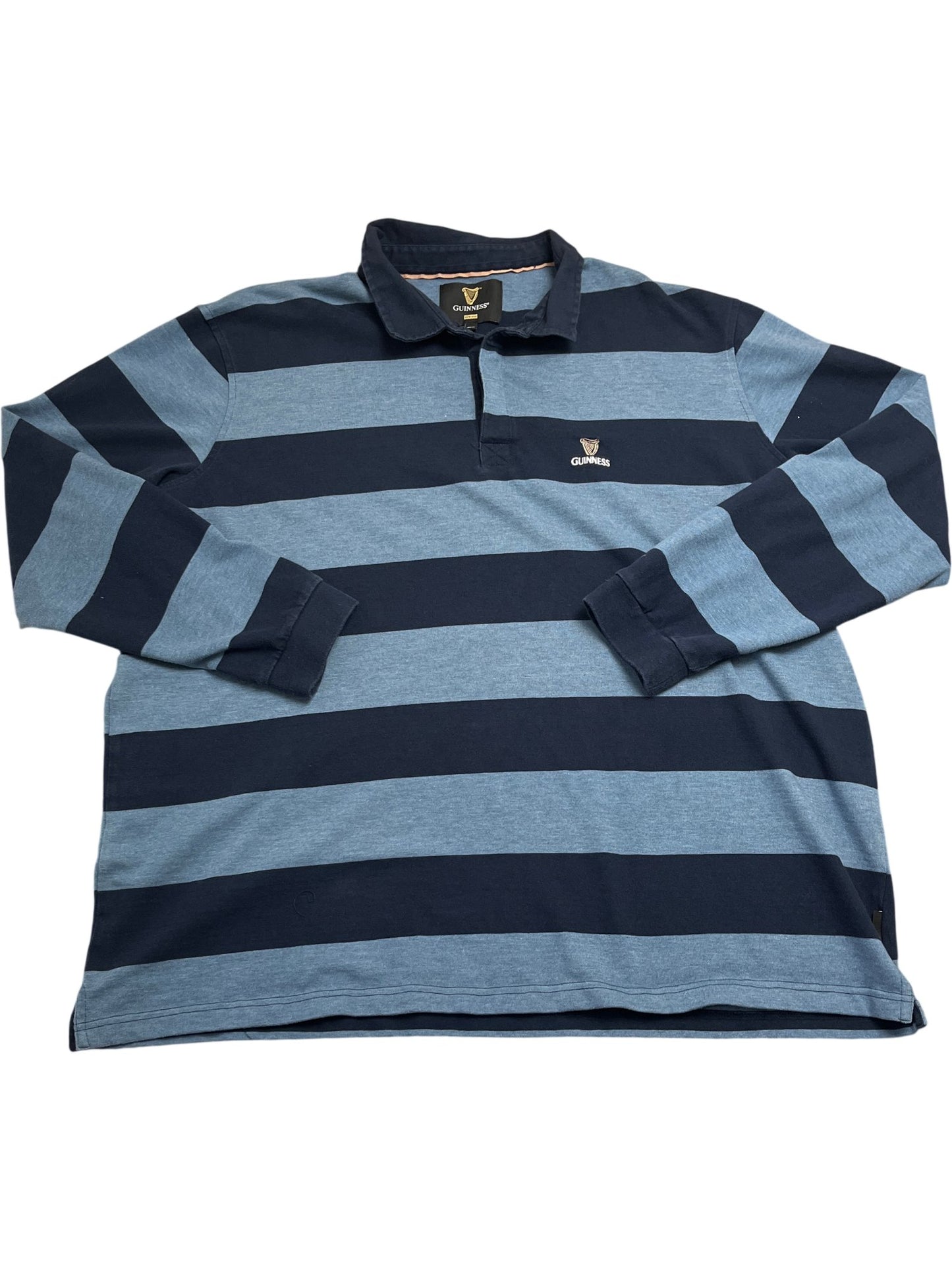 Vintage Blue Guinness Rugby Shirt (XXL)