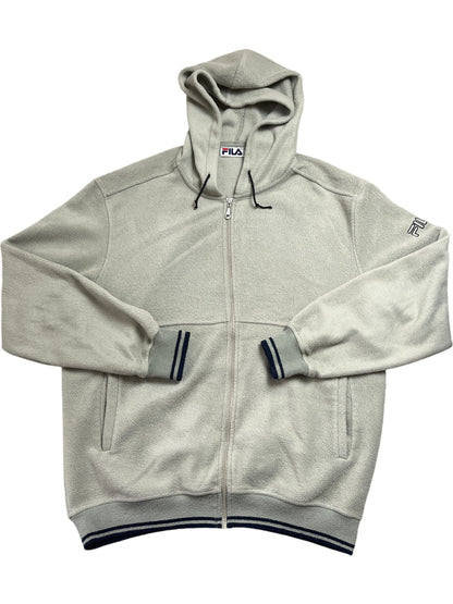 Vintage Green Fila Fleece Hooded 90s (L)