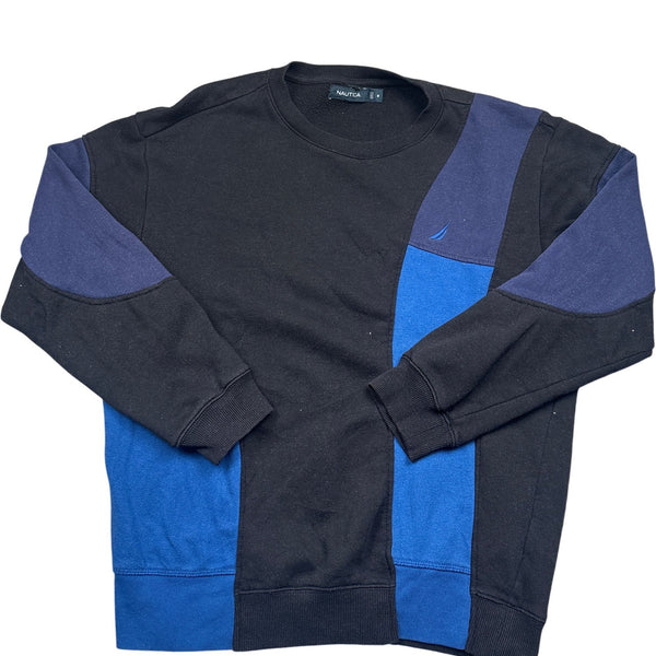 Vintage Black Nautica Crewneck Sweatshirt (M)