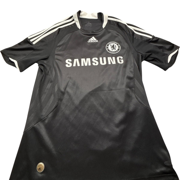 Vintage Black Adidas Chelsea Jersey Lampard (L)