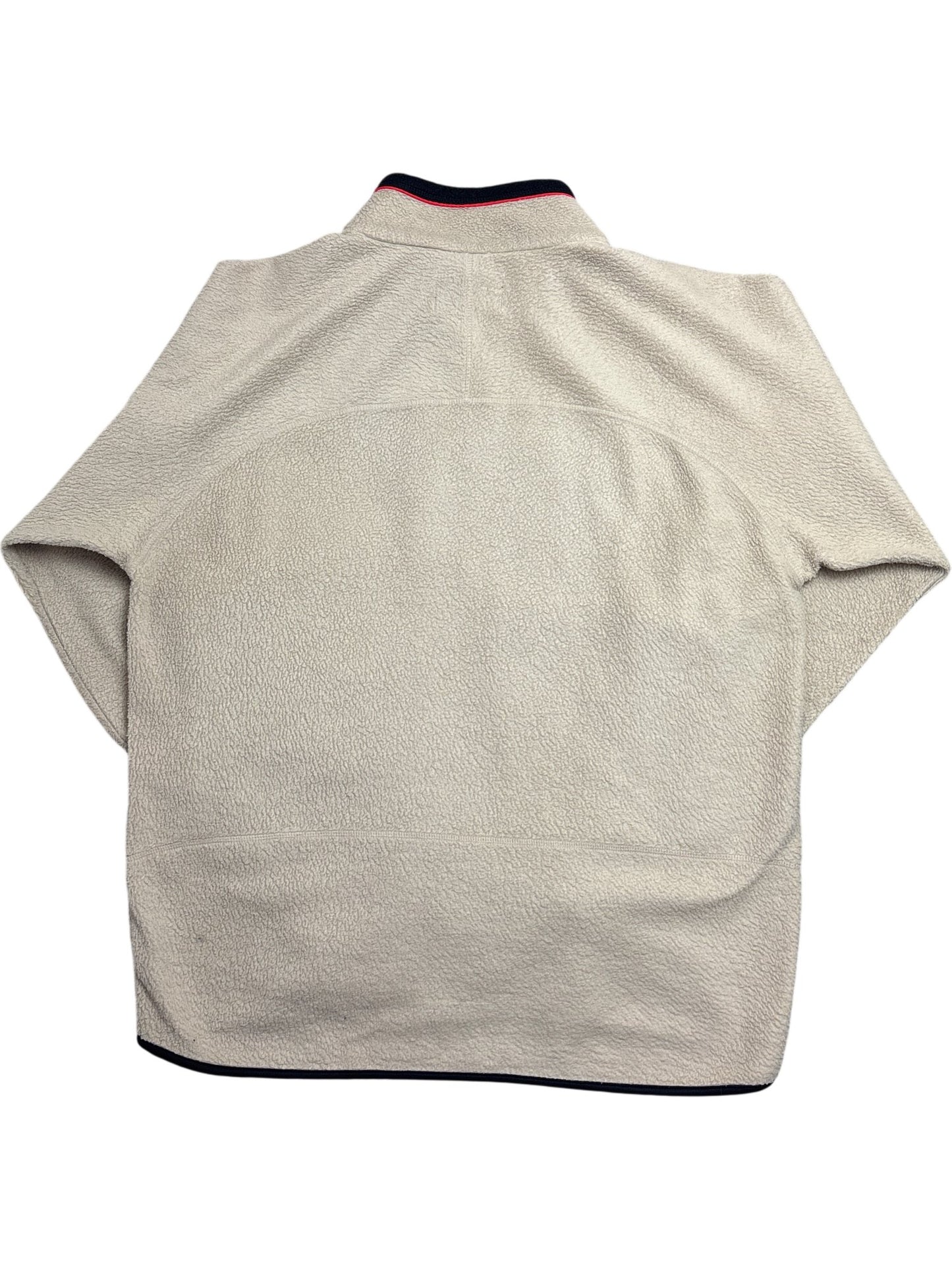 Vintage Beige Fila Fleece Jacket (XL)