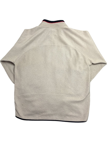 Vintage Beige Fila Fleece Jacket (XL)