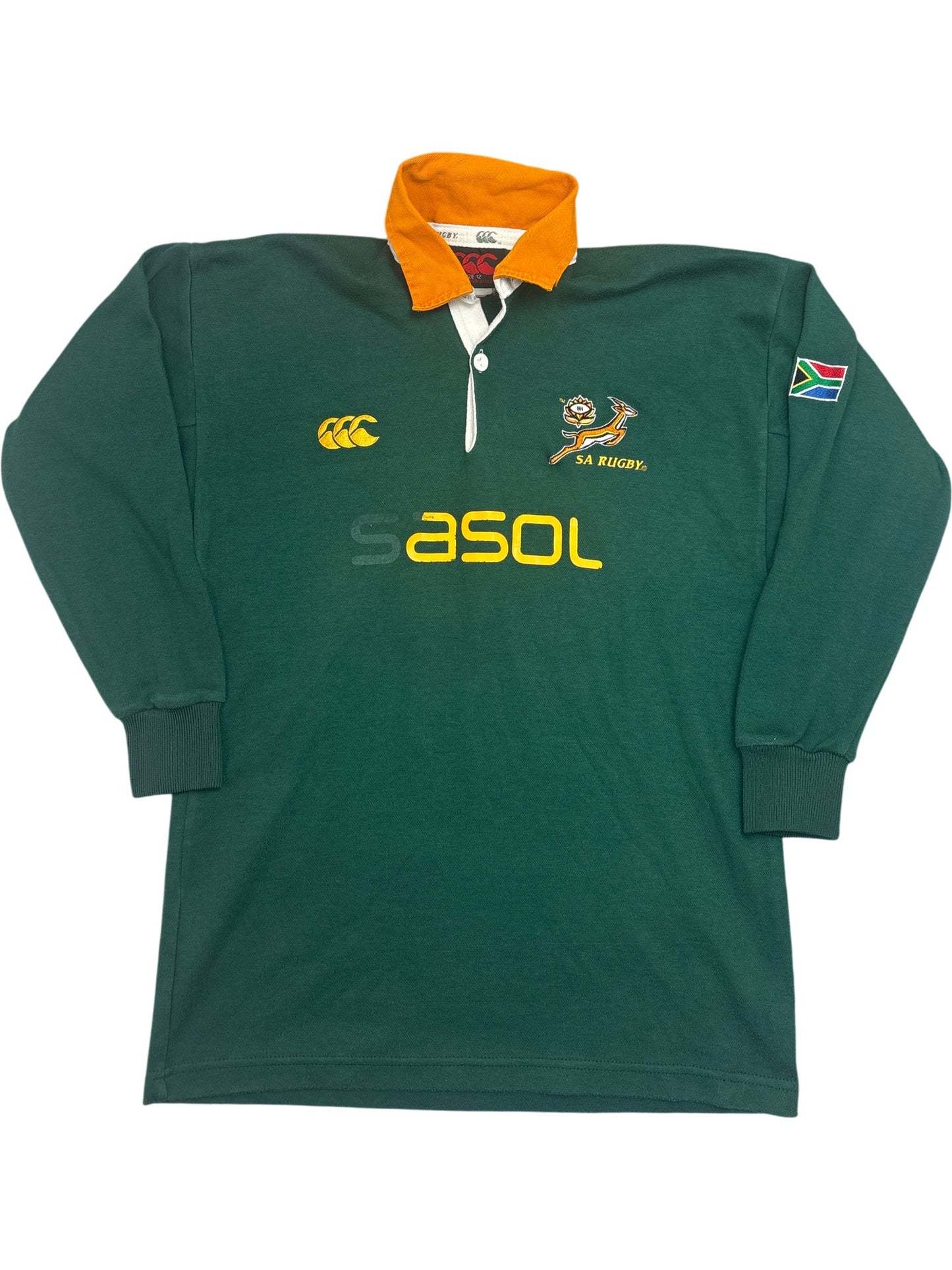Vintage Green CCC Rugby Shirt South Africa (S)