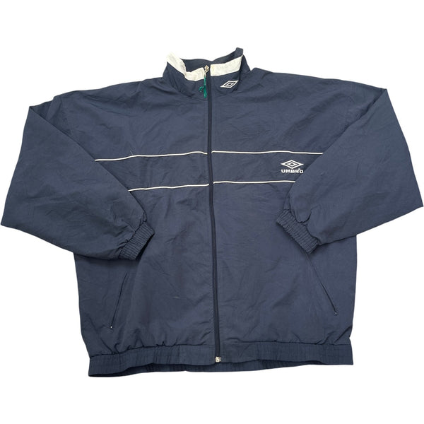 Vintage Blue Umbro Windbreaker Jacket 90s (M)