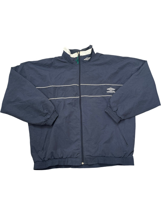 Vintage Blue Umbro Windbreaker Jacket 90s (M)