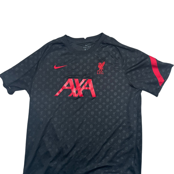 Vintage Black Nike Soccer Training Jersey Liverpool FC (XL)