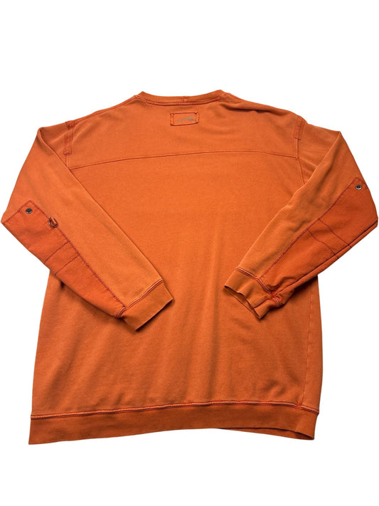 Vintage Orange Whack Vintage Sweatshirt Warning Design (XXL)