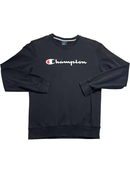 Vintage Black Champion Sweatshirt (M)