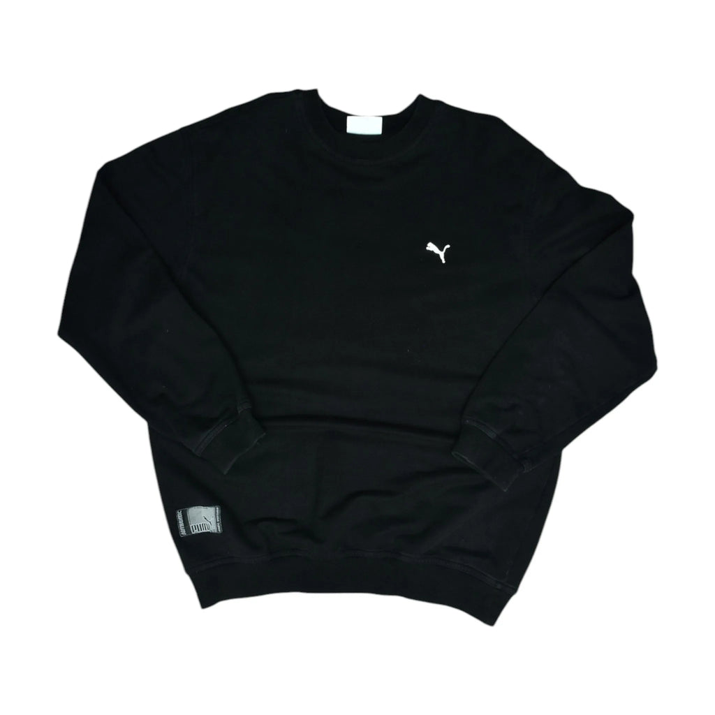 Vintage Black Puma Sweatshirt (L)