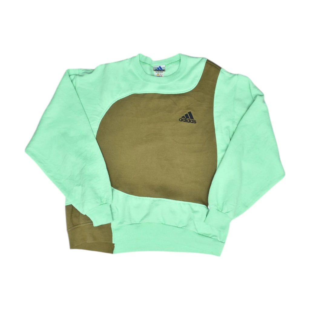 Vintage Green Adidas Sweatshirt (S)