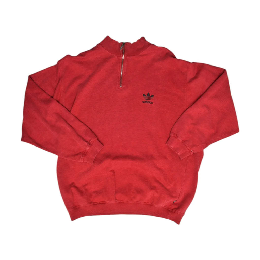 Vintage Red Adidas Sweatshirt (M)