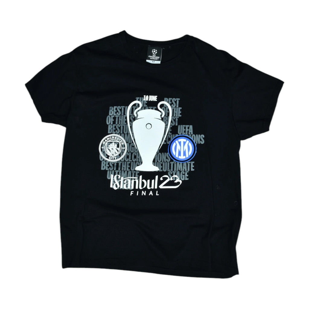 Vintage Black Champions League 2019 T-Shirt (XXS)